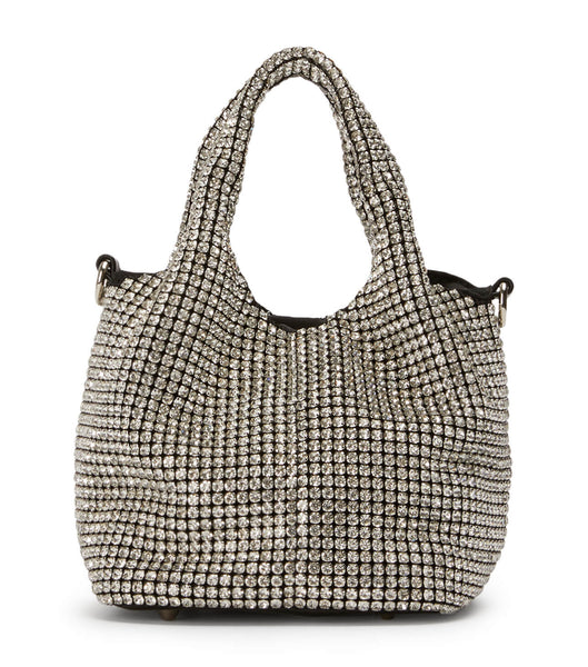 Accesorios Tony Bianco Angie Clear Crystal Mini Handbags Plateadas | SCLNY10221