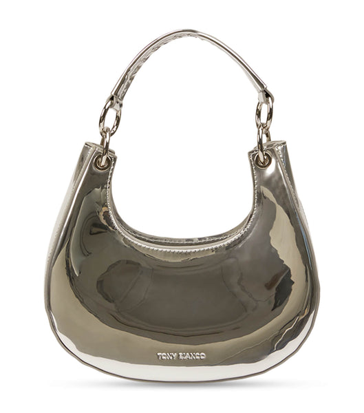 Accesorios Tony Bianco Talia Silver Shine Mini Handbags Plateadas | CLJZR40325