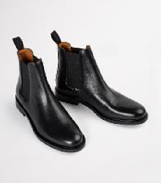 Botas Planas Tony Bianco Arctic Black Como 2.5cm Negras | SCLVO66317