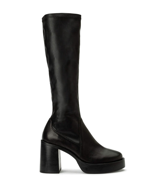 Botas Plataforma Tony Bianco Tibby Black Venice/Black Venezia 9cm Negras | GCLEC46715