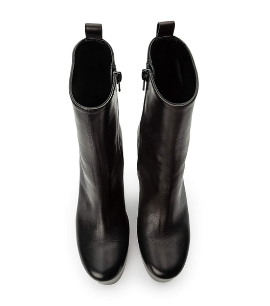 Botas Plataforma Tony Bianco Tyra Black Como 12cm Negras | YCLGT98581