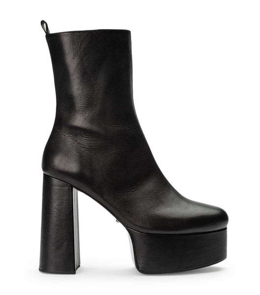 Botas Plataforma Tony Bianco Tyra Black Como 12cm Negras | YCLGT98581