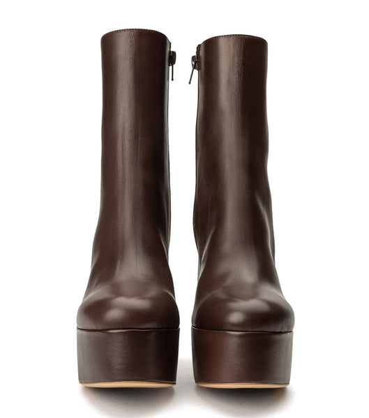 Botas Plataforma Tony Bianco Tyra Choc Como 12cm Chocolate | XCLGW75596