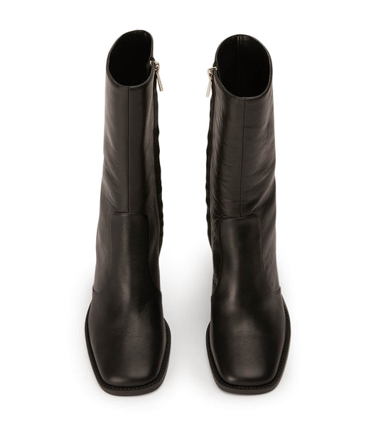 Botas de Tacon Tony Bianco Atlanta Black Venice 8.5cm Negras | PCLQX83406