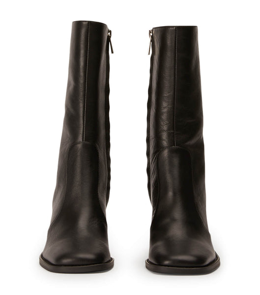 Botas de Tacon Tony Bianco Atlanta Black Venice 8.5cm Negras | PCLQX83406