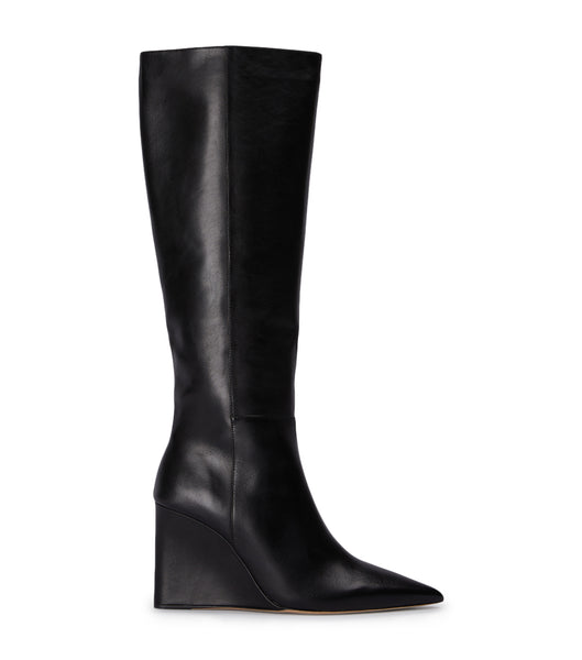 Botas de Tacon Tony Bianco Drake Black Como 9.5cm Negras | CLNZX25613