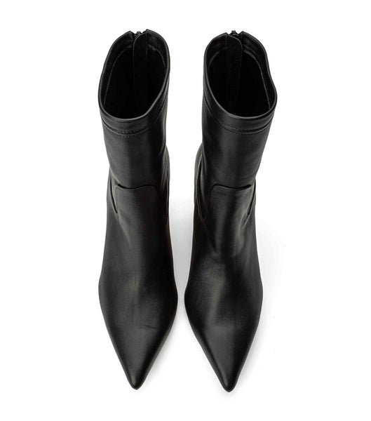 Botas de Tacon Tony Bianco Ellie Black Nappa 8.5cm Negras | CLJZR71656