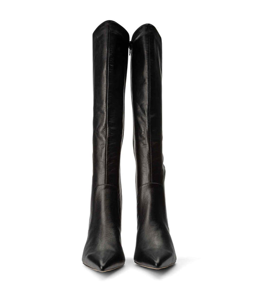 Botas de Tacon Tony Bianco Epic Black Venice 8.5cm Negras | CLEAH88151