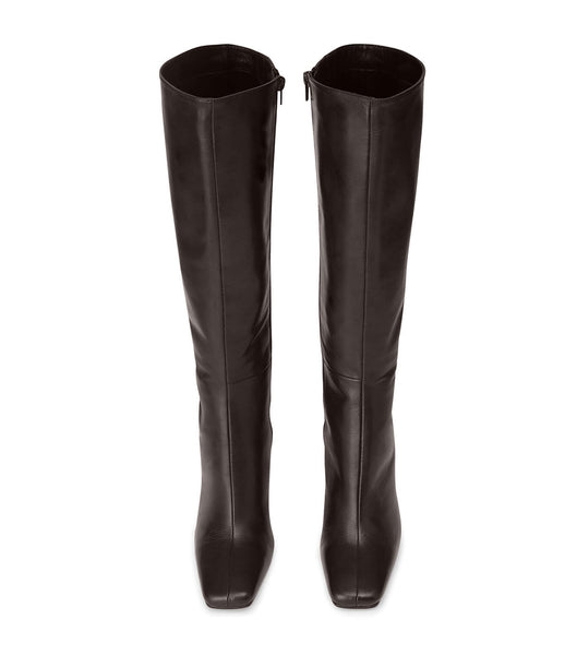 Botas de Tacon Tony Bianco Havana Chocolate Nappa 10.5cm Chocolate | PCLQX12855