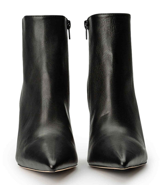 Botas de Tacon Tony Bianco Keanu Black Venice 9.5cm Negras | QCLUV78037