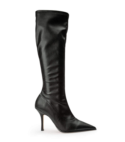 Botas de Tacon Tony Bianco Knight Black Venezia 9.5cm Negras | YCLGT51017