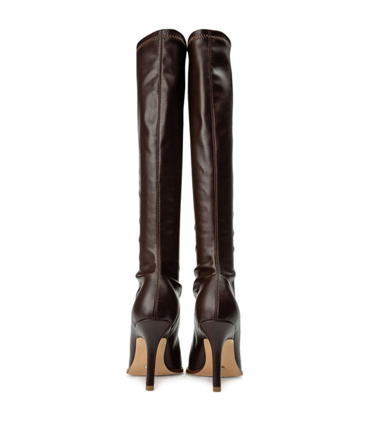 Botas de Tacon Tony Bianco Knight Choc Venezia 9.5cm Chocolate | DCLKV81787