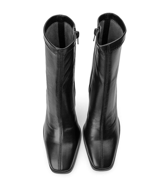 Botas de Tacon Tony Bianco Rover Black Venice 8.5cm Negras | CLQCS18987