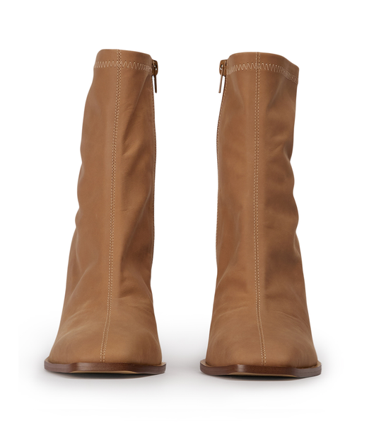 Botas de Tacon Tony Bianco Rover Caramel Diesel 8.5cm Beige | PCLQX26312