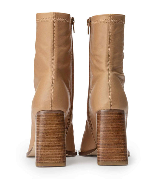 Botas de Tacon Tony Bianco Rover Caramel Venice 8.5cm Beige | UCLND96886