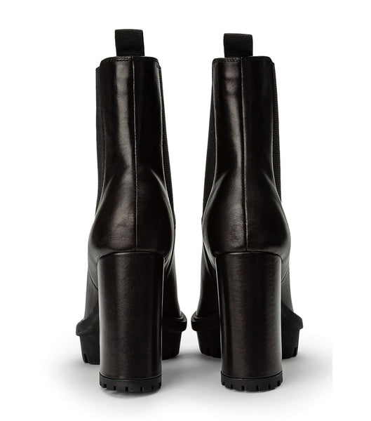 Botas de Tacon Tony Bianco Sammy Black Como 10cm Negras | GCLUC21837