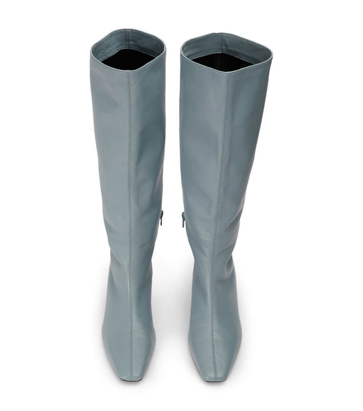 Botas de Tacon Tony Bianco Vixon Steel Nappa 5cm Gris | MCLHR57762