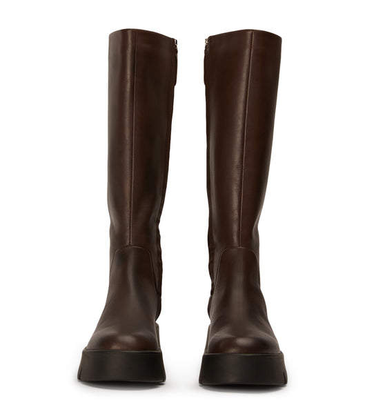 Botas de combate Tony Bianco Rage Choc Como 5.5cm Chocolate | UCLTG37757