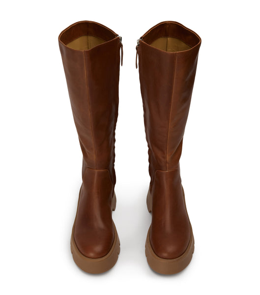 Botas de combate Tony Bianco Rage Cognac 5.5cm Marrones | CLQCS29410