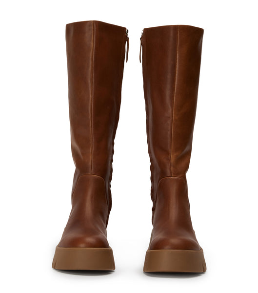 Botas de combate Tony Bianco Rage Cognac 5.5cm Marrones | CLQCS29410