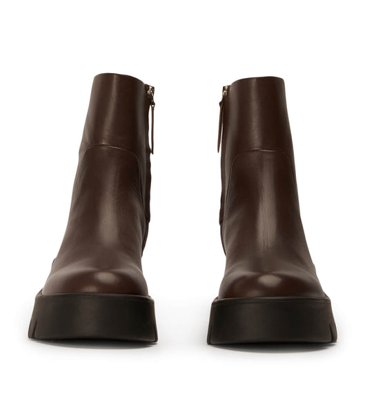 Botas de combate Tony Bianco Rumble Choc Como 5.5cm Chocolate | CLICD37498