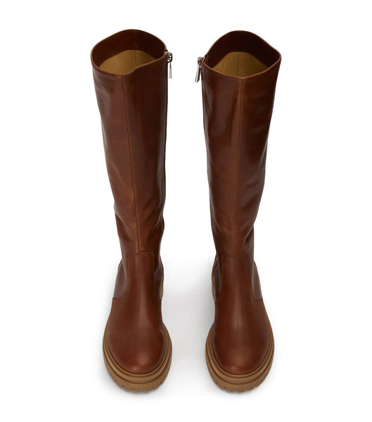 Botas de combate Tony Bianco Wanda Cognac 4.5cm Marrones | CLDYB96710