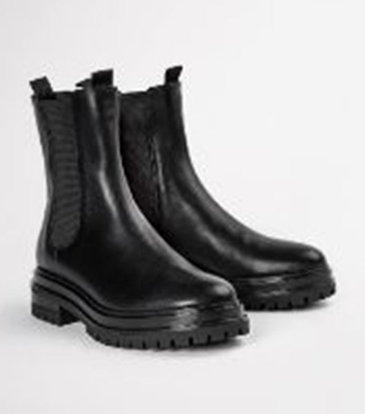 Botas de combate Tony Bianco Wolfe Black Como 4.5cm Negras | QCLUV86659