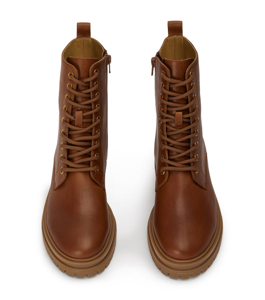 Botas de combate Tony Bianco Wya Cognac 4.5cm Marrones | PCLQX76584