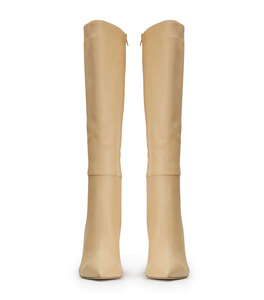 Botas de media pantorrilla Tony Bianco Apollo Butter Nappa 10.5cm Beige | CLEGJ70336