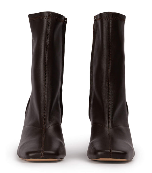 Botas de tacón de aguja Tony Bianco Fomo Chocolate Nappa 8cm Chocolate | CLZPD52534