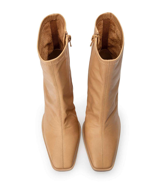 Botas elásticas Tony Bianco Rover Caramel Venice 8.5cm Beige | DCLVO45465