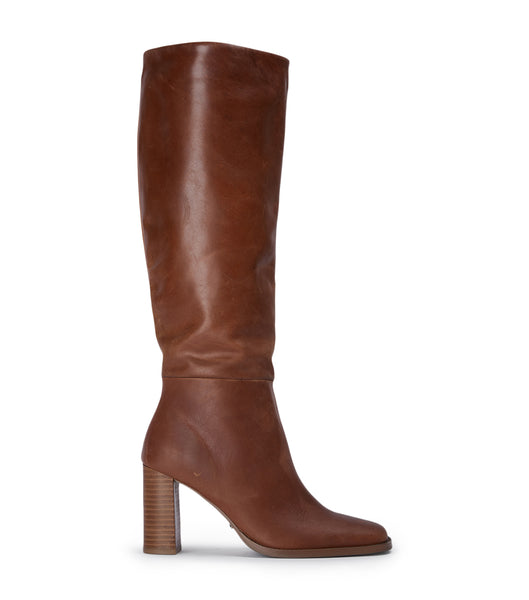 Botas hasta las rodillas Tony Bianco Asher Cognac 8.5cm Marrones | PCLQX41465