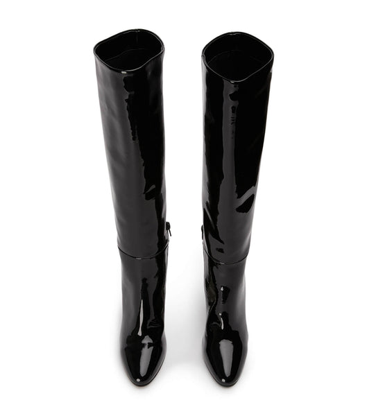 Botas hasta las rodillas Tony Bianco Boss Black Charol 9.5cm Negras | ZCLNQ94193