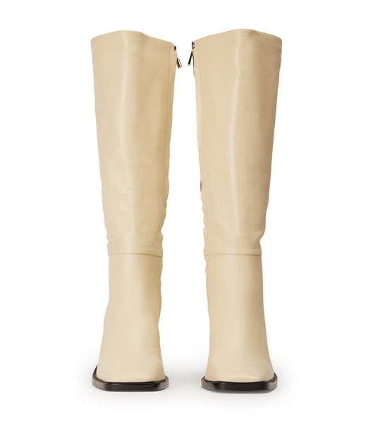 Botas hasta las rodillas Tony Bianco Darby Ecru Venice 7.5cm Blancas | CLNZX14447