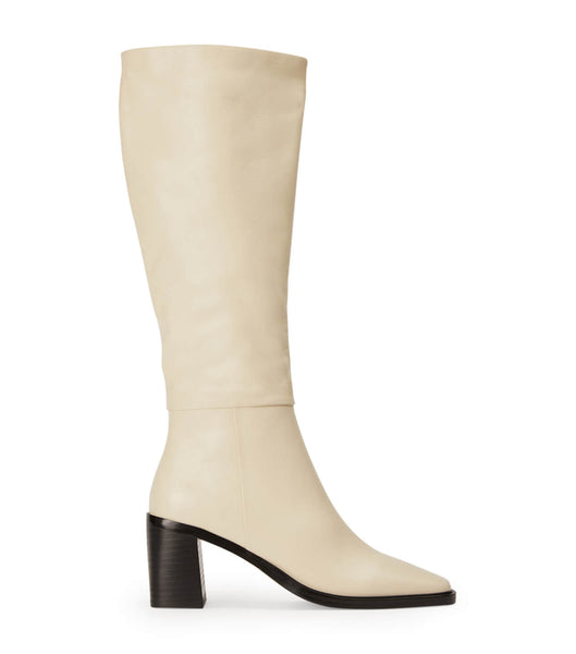 Botas hasta las rodillas Tony Bianco Darby Ecru Venice 7.5cm Blancas | CLNZX14447