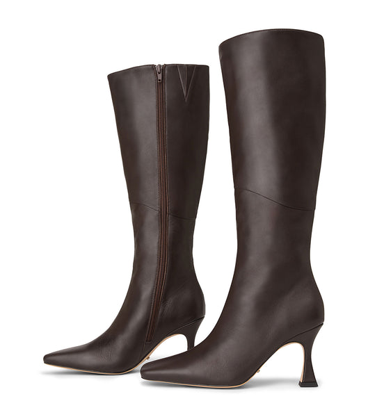 Botas hasta las rodillas Tony Bianco Fantasy Chocolate Nappa 8cm Chocolate | YCLGT13329