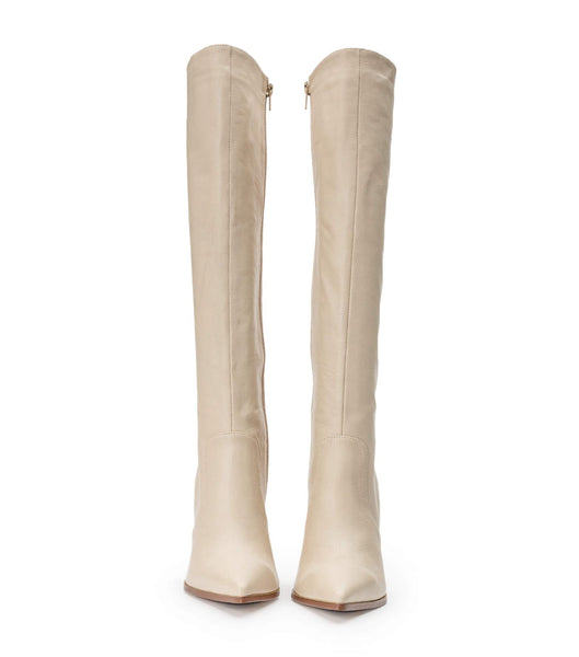 Botas hasta las rodillas Tony Bianco Lucille Vanilla Venice 10.3cm Amarillo Claro | ECLHC64908