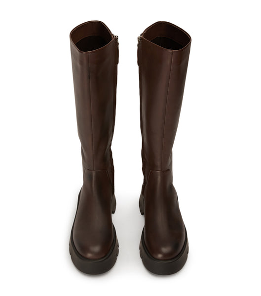 Botas hasta las rodillas Tony Bianco Rage Choc Como 5.5cm Chocolate | CLQCS27874