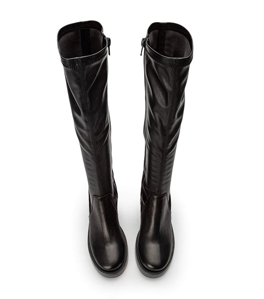 Botas hasta las rodillas Tony Bianco Tibby Black Venice/Black Venezia 9cm Negras | QCLWA80442