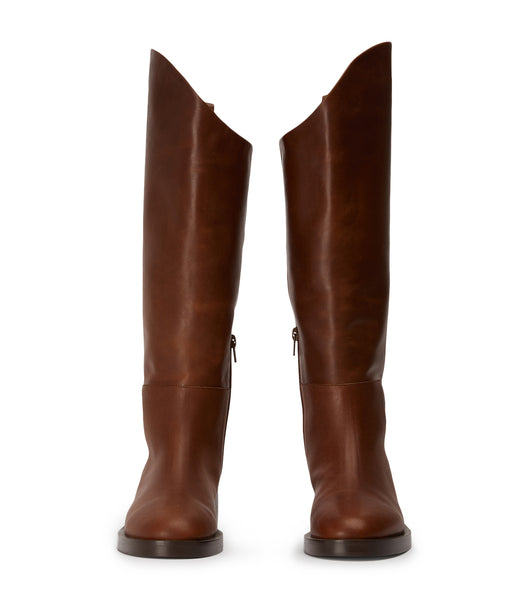 Botas hasta las rodillas Tony Bianco Tyler Cognac 4cm Marrones | QCLUV23350