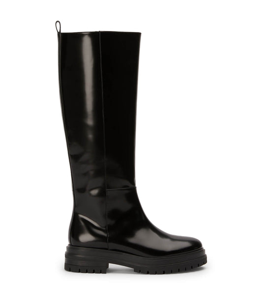 Botas hasta las rodillas Tony Bianco Welly Black Hi Shine 4.5cm Negras | YCLGT87460