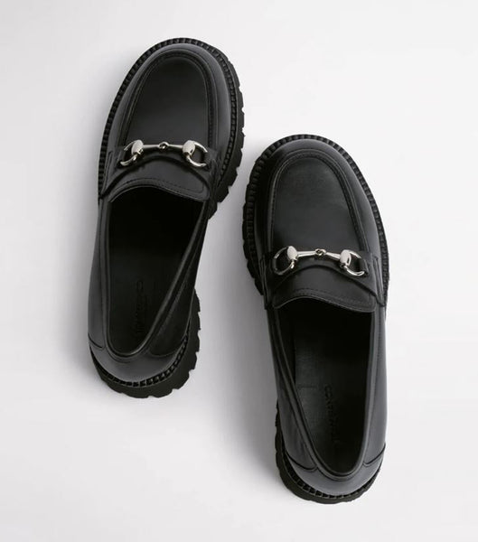 Loafers Tony Bianco Greer Black Como 4cm Negras | CLJVR85617