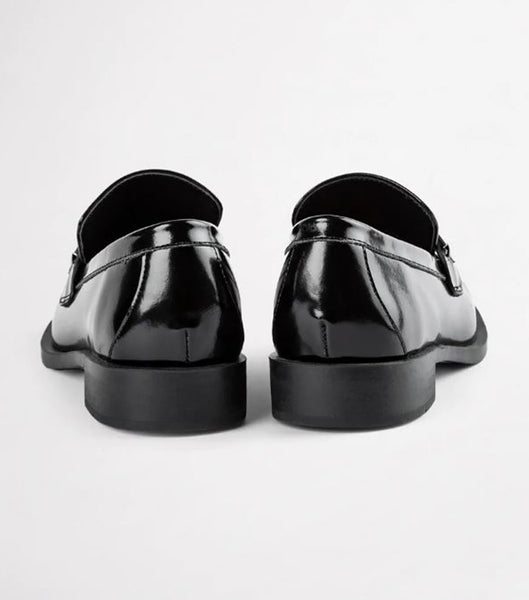 Loafers Tony Bianco Rebecca Black Hi Shine 2.5cm Negras | ECLVG24502