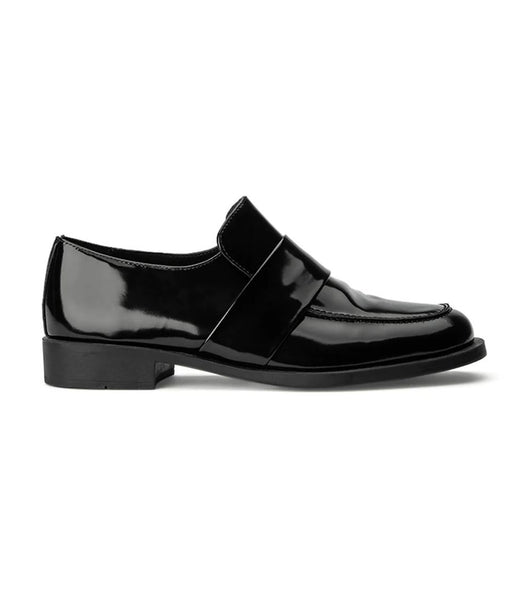 Loafers Tony Bianco Rovin Black Hi Shine 2.5cm Negras | CLQAV67095