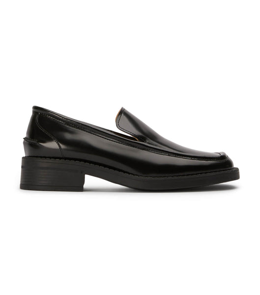 Loafers Tony Bianco Teddy Black Como 4cm Negras | SCLVO74900