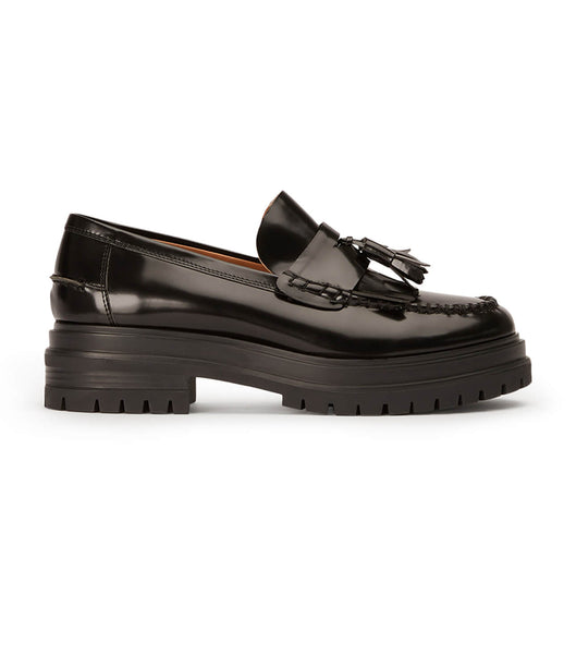 Loafers Tony Bianco Willow Black Hi Shine 4.5cm Negras | ACLWC92332