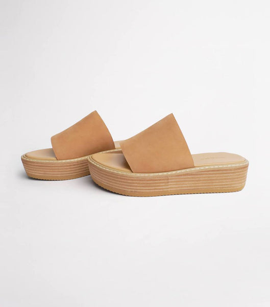 Sandalias Planas Tony Bianco Elke Caramel 4.5cm Beige | CLDFL23009