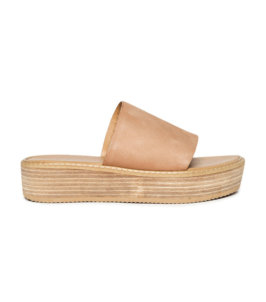 Sandalias Planas Tony Bianco Elke Caramel 4.5cm Beige | CLDFL23009