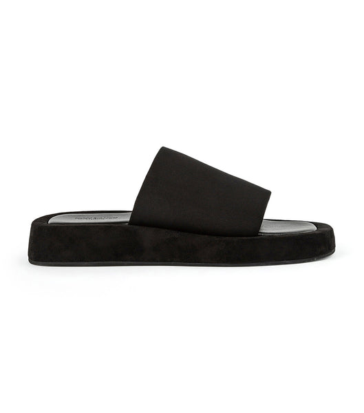 Sandalias Planas Tony Bianco Isabel Black Magic 1.5cm Negras | SCLNY86440