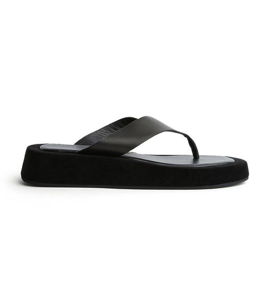 Sandalias Planas Tony Bianco Ives Black Como 3.5cm Negras | CLJVR94188